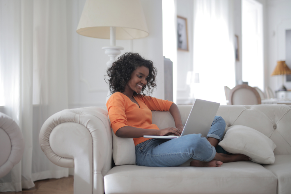 woman researching D&C abortion recovery and aftercare support in New York City