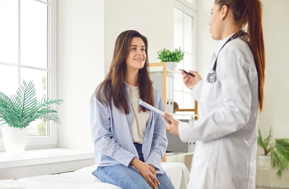 young woman getting same-day abortion pills near Manhattan