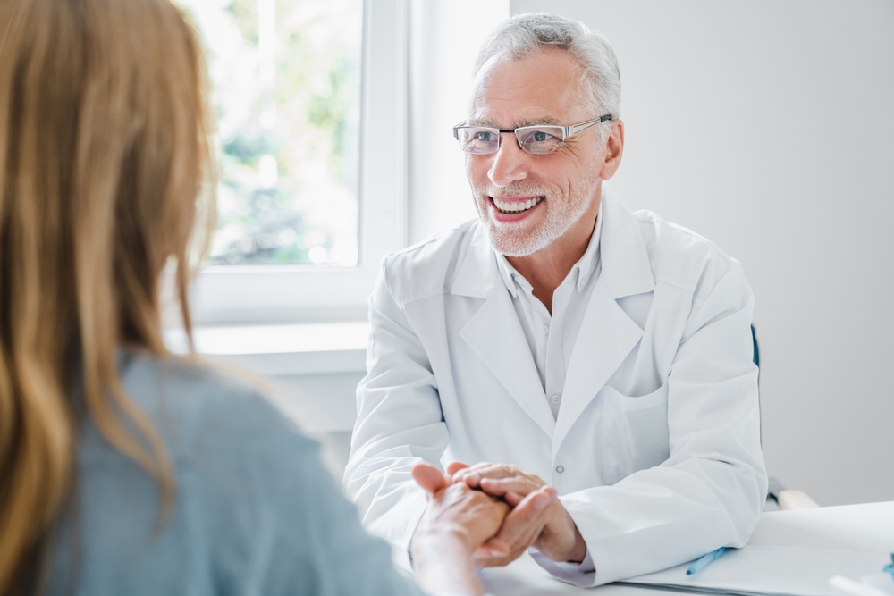 doctor and patient discussing abortion stages