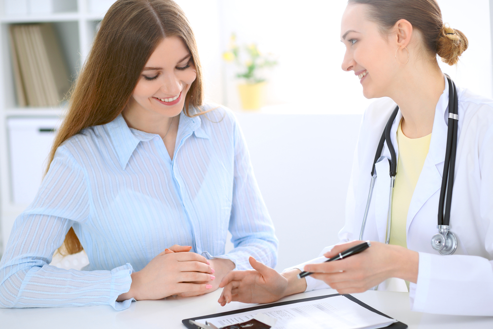 doc and patient discussing sex after a medical abortion